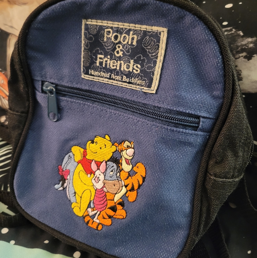 Small Pooh & Friends Backpack, Cute & Collectible - Picture 2 of 9